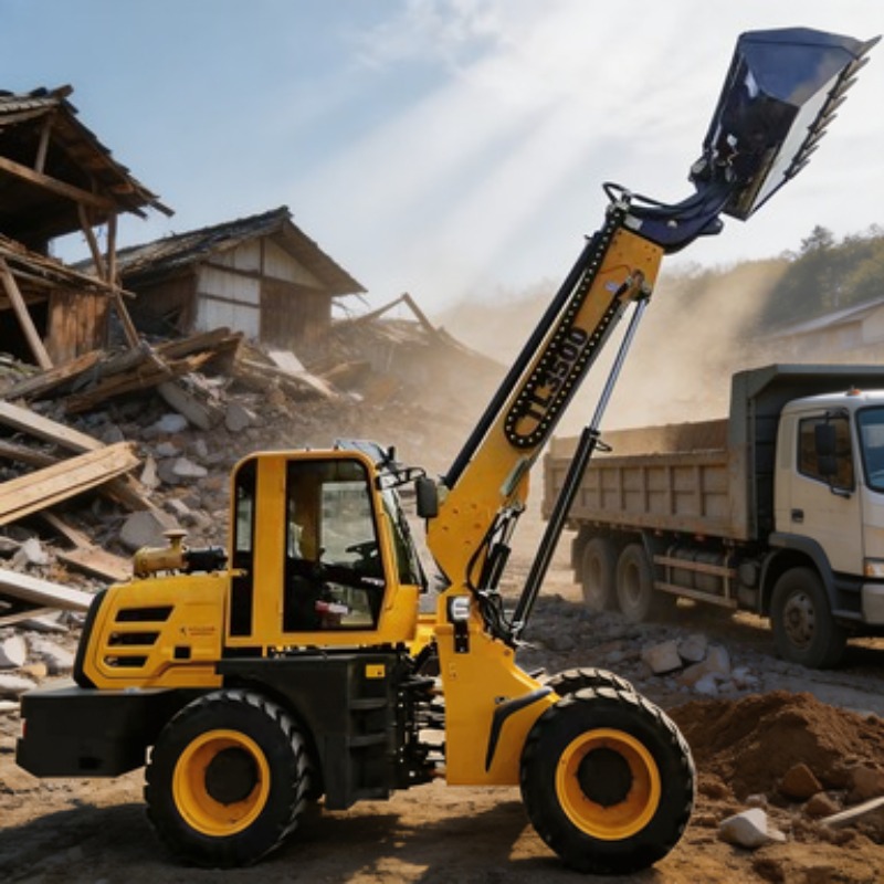Agriculture Farming Work - Rigid Mini Front End Loader Wheel
