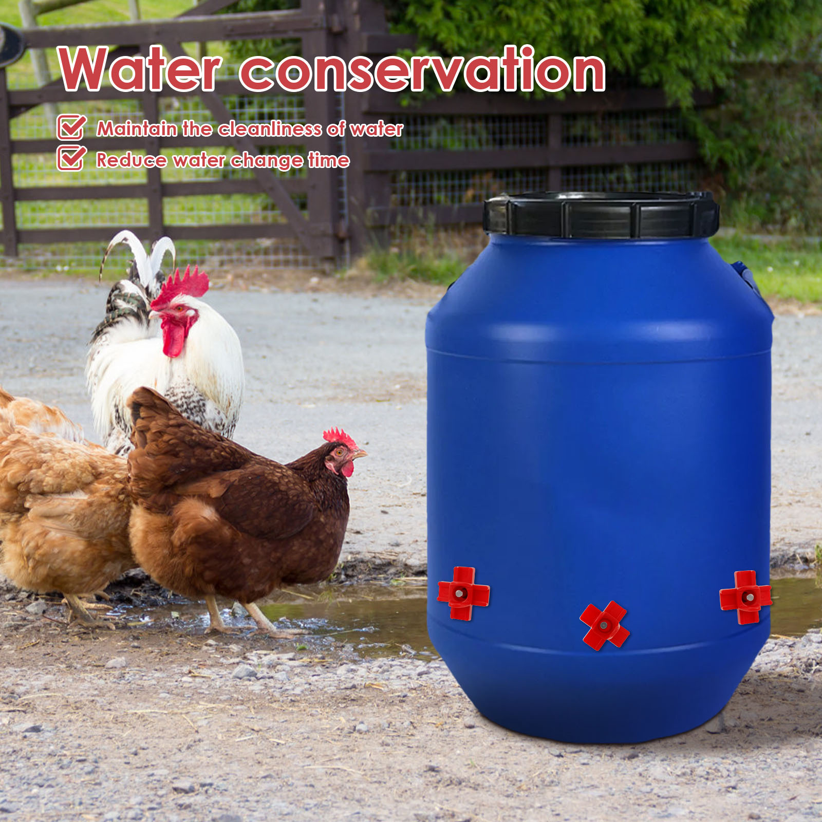 30Pcs Chicken Waterer Nipple D - огляд і ціна Chicken Nipple Drinker