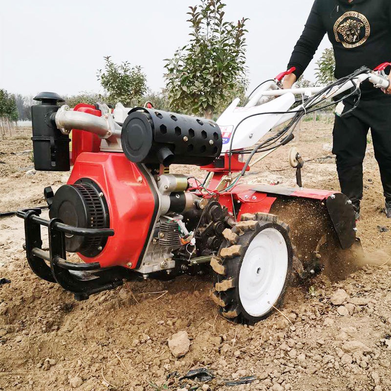 Rotary Tiller Walking Farm Tra - огляд і ціна Agriculture Gardening Farming