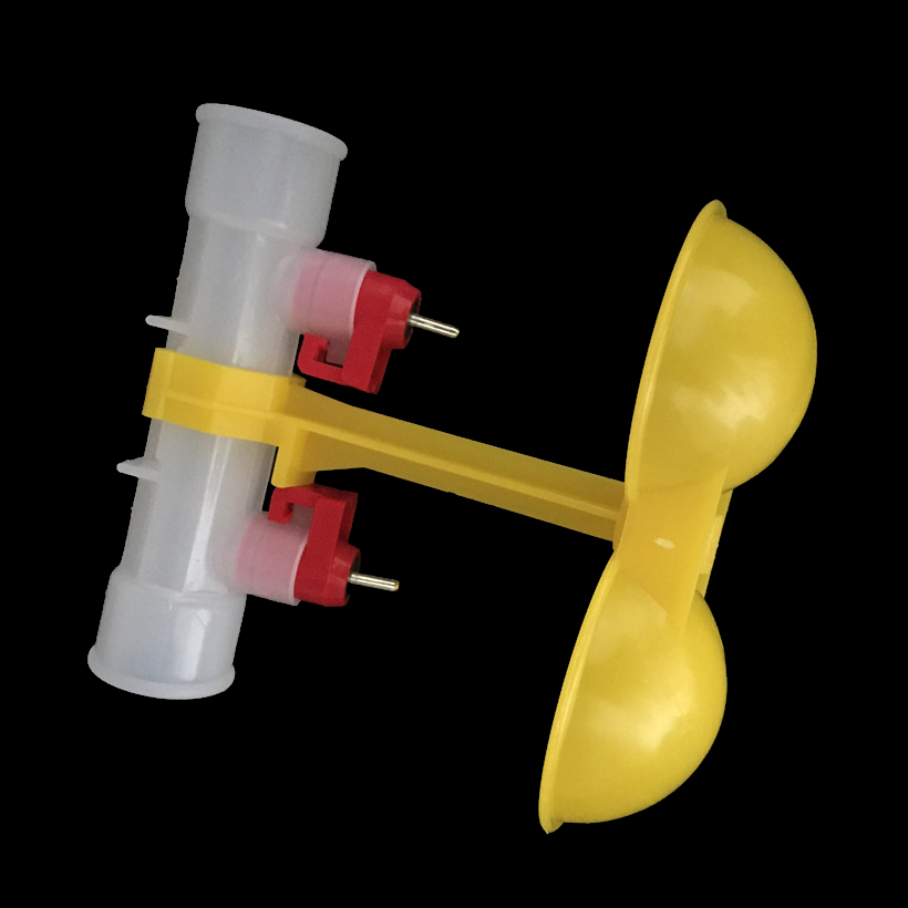 Chicken waterer double nipple  - огляд і ціна Chicken Nipple Drinker