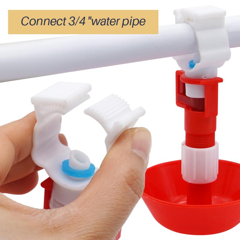 5/10/20 Pcs Automatic Chicken  - огляд і ціна Chicken Nipple Drinker