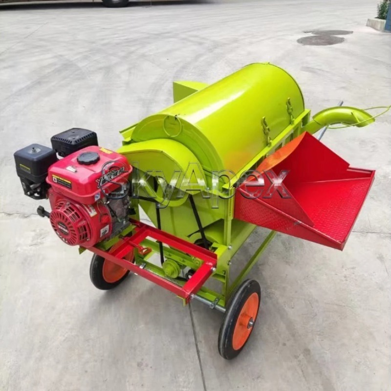 Mini Grain Thresher Multi Crop - огляд і ціна Agriculture Farming Process