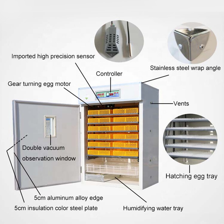 Full-Automatic Incubators Hatc - огляд і ціна Poultry Incubator